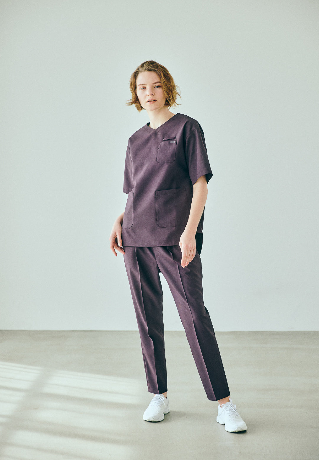 スクラブパンツ ダイアゴナル ストレート 66-496111